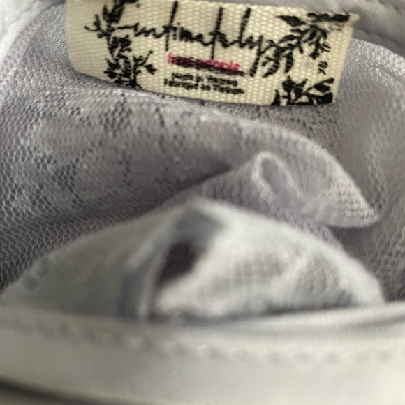 Free People Intimates Chemise Sheer Satin Sleepwear - Picture 5 of 5